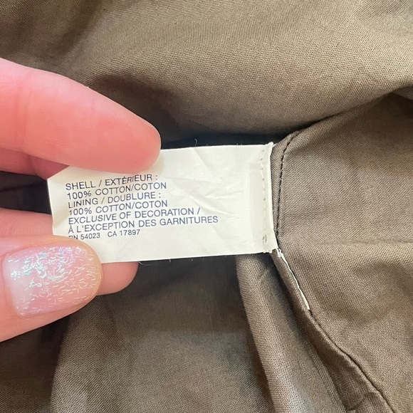 Gap Vintage Mini Sequin Army Green Skirt - Picture 6 of 9